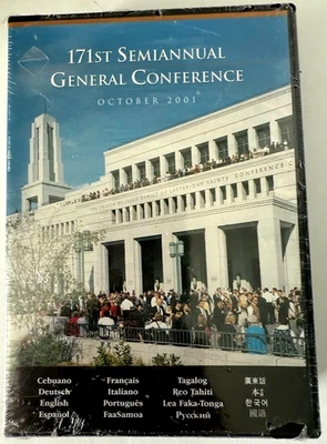 Mormon 171st Semiannual General Conference October 2001 DVD Set Brand New - Image 1 of 4