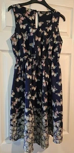 New Look Maternity Butterfly Dress Size 8 - Picture 1 of 3