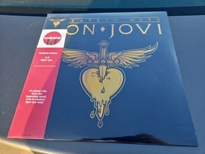 Bon Jovi "Greatest Hits" Limited Edition Tiger Eye LP/Vinyl Compilation New - Picture 1 of 2