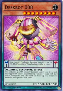 Deskbot 008 - MP16-EN207 - Common - 1st Edition - Lightly Played - Picture 1 of 1