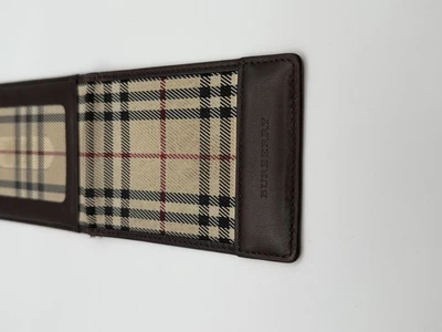 Cartera plegable Burberry Nova Check para hombre Foto 1 de 4