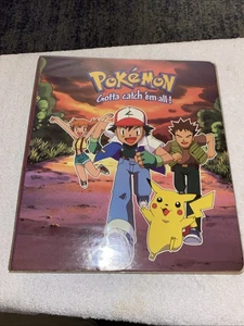 1999 Nintendo Original Pokemon Card Game 3-ring Binder Ash, Friends - Picture 1 of 7