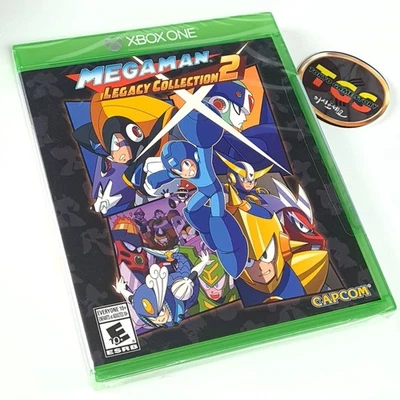 MEGAMAN Legacy Collection 2 XBOX One USA Game NEW Mega Man Rockman Capcom - Image 1 of 4
