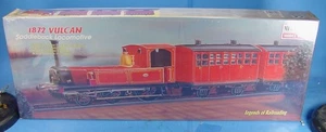 MINICRAFT 11103 1872 VULCAN SADDLEBACK LOCOMOTIVE WITH 3 COACHES KIT  SEALED BOX - Picture 1 of 3