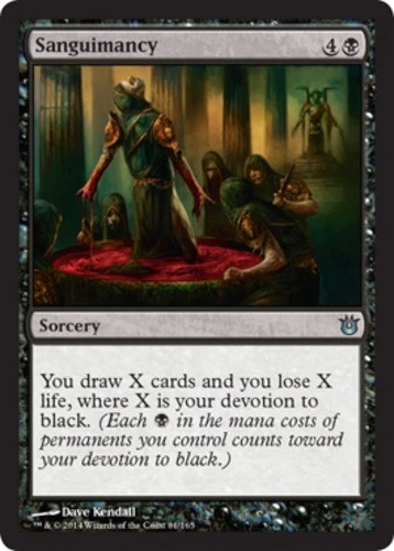 Sanguimancy - Foil - Born of the Gods #81/165 MTG Magic The Gathering - Image 1 of 1