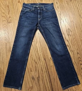 NWOT Hollister Mens 29x32 (Actual 30x 30) Classic Straight w/*EF Dark Wash Jeans - Picture 1 of 13
