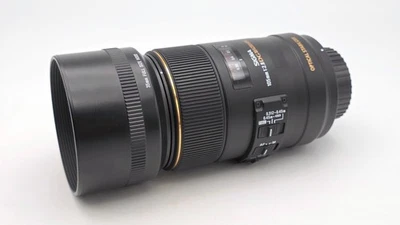 Lente Nikon Sigma AF 105 mm f2,8 EX DG Macro HSM OS Foto 1 de 4