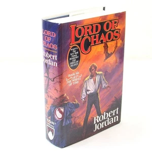 Lords of Chaos Robert Jordan 1994 Hardcover/DJ First Edition 1st Printing - Picture 1 of 9