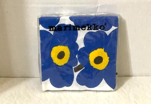 Servilletas de papel Marimekko Unikko azul 20 psc 5" x 5" - Imagen 1 de 1