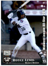 2018 Grandstand Midwest League All-Stars Royce Lewis Rookie Minnesota Twins