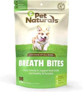 Pet Naturals Breath Bites Freshener for 60 Count (Pack of 1), 60 Chews  - Picture 1 of 2