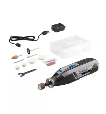 DREMEL 7760-N/10 Rotary Tool Kit,3.6V 784J43 - Image 1 of 4