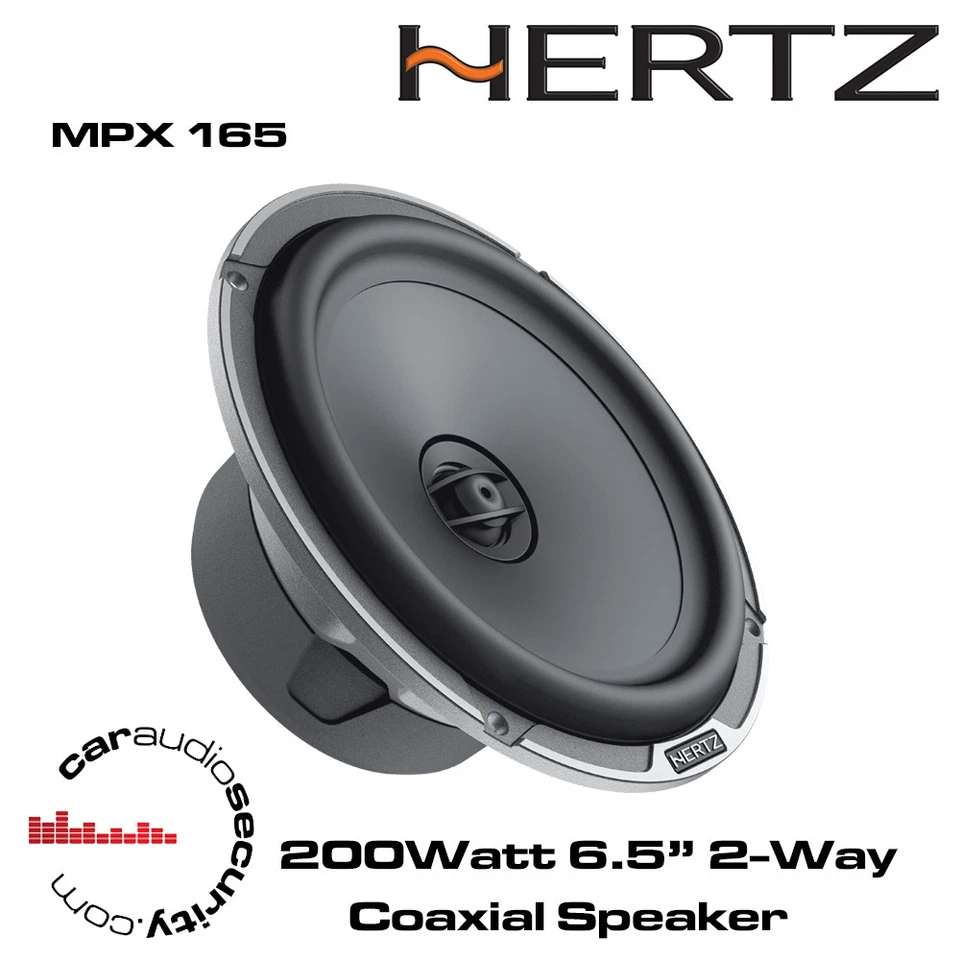Hertz Mille Pro MPX165 300Watt 6.5" 2-Way Coaxial Speaker Set - Image 1 of 1