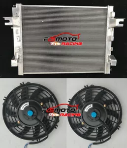 Aluminum Radiator+Fans FOR 2013-2018 Dodge Ram 6.7L 2500 3500 Cummins 408 14 15 - Picture 1 of 8
