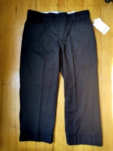 George & Martha Dressy Capri Pants Women's Size 10 Black Workwear Formal NWT - Picture 1 of 3