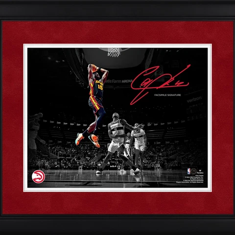 Clint Capela Atlanta Hawks Framed 11" x 14" Spotlight Photograph Cover