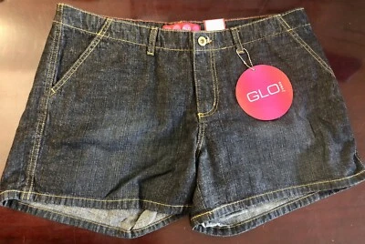 Новый GLO джинсы синий джинсовой ткани шорты новый с ярлыками Juniors размер 15 - Изображение 1 из 4
