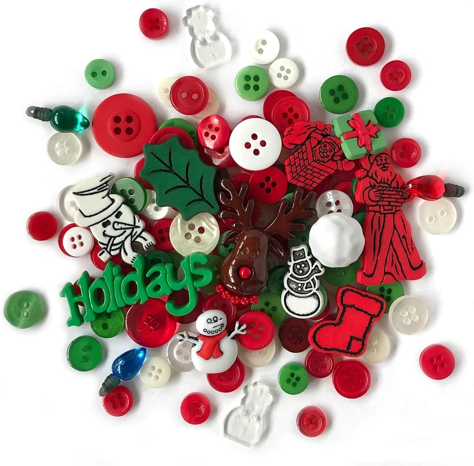 Collection round Novelty Buttons & Embellishments Based on Variety of Themes, Ho - Image 1 of 4