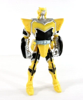 Power Rangers Mystic Force Thunder Dragon 2005 Bandai 5,5" Yellow Ranger Foto 1 de 4