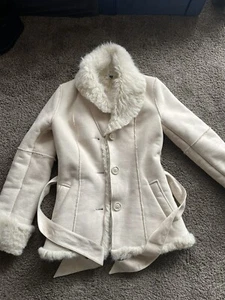 H&M Girls Coat, Used, Xxs - Picture 1 of 2