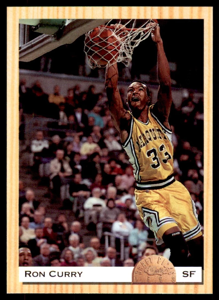 1993-94 Classic Draft Picks Ron Curry #23 - Image 1 of 2