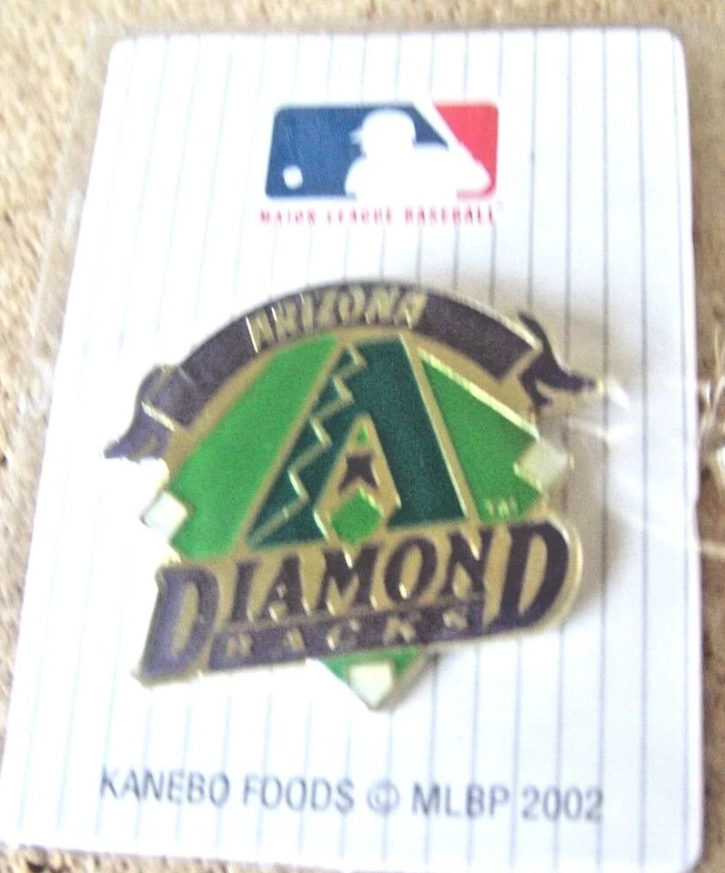 Arizona Diamondbacks 2002 Kanebo Foods Japanese MLB pin Japan v2 - Image 1 of 3