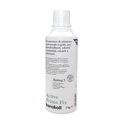 Kerakoll ACTIVE PRIME FIX primer adesione rapido monocomponente all'acqua 1 KG