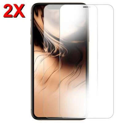 PACK 2X Tempered Glass Screen Protector For iPhone  XR X XS MAX 11 Pro 11PRoMAX - Image 1 of 4