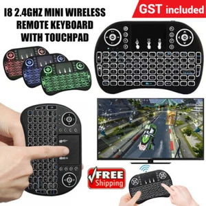 Mini i8 Wireless Remote Keyboard 2.4GHz with Touchpad for Android Smart TV Box - Picture 1 of 11
