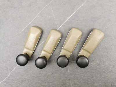 Mercedes Benz W123 W124 W201 manivela ventana cromo gris juego de 4 nr2 Foto 1 de 4