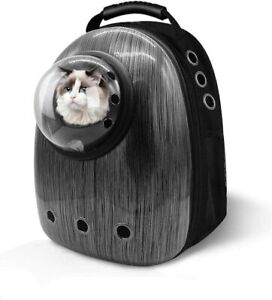 Buhui zaino da viaggio con capsule per cani e gatti per animali domestici traspirante Borsa per gatti per trasporto animali domestici 