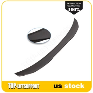 Trunk Wing Spoiler For 2011-2017 BMW 5 Series F10 M5 Rear Side Carbon Fiber - Picture 1 of 3