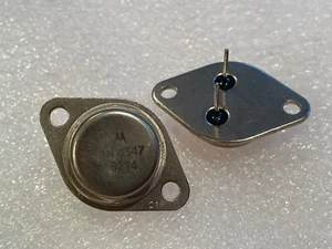 TRANSISTOR 2N4347 Motorola High - Power NPN Si 100W 10A 140V - Imagen 1 de 4
