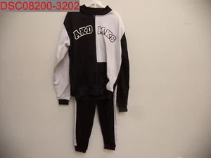 NWOT - Stain, Akademiks Boys' Black White 3 Piece Oufit Set, Size XL (18) - Picture 1 of 9
