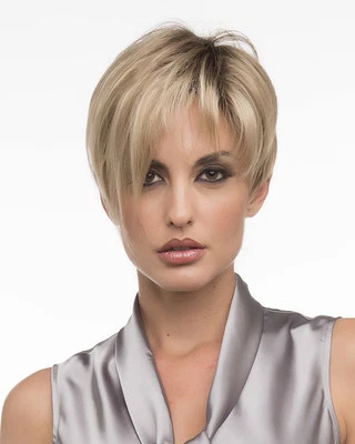 MILEY Wig by ENVY, *ALL COLORS!* Mono Part, Best Seller! Asymmetrical Edgy, NEW! - Image 1 of 4