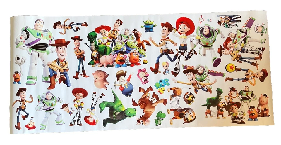 30 Toy Story Wall Decals For Children’s room, Woody & Buzz / New - Image 1 of 4