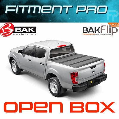 Cubierta rígida plegable BAKFlip MX4 para Nissan Frontier 2022-2025 plataforma de 5 pies Foto 1 de 4
