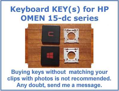 Teclado único HPO04 para HP OMEN 15-DC e 15t-DC séries RED BACKLIT - Imagem 1 de 4