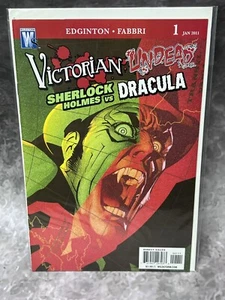 Victorian Undead Sherlock Holmes vs Dracula #1 - WildStorm Bagged & Boarded - Picture 1 of 3