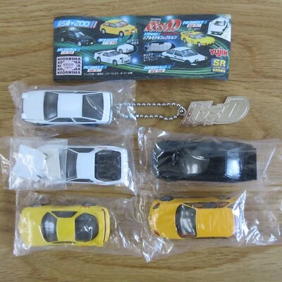 Initial D Real Model Collection Project D Edition mini Figure Full Set of 5 - Image 1 of 4