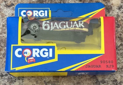 NUEVO Coche de colección 1992 - Corgi púrpura Jaguar XJ9 #6 Nº 90580 juguete nuevo en stock Foto 1 de 3