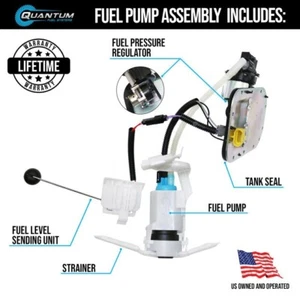QFS Fuel Pump Assembly for 2008-2010 Harley Davidson Motorcycle #75284-08A - Picture 1 of 8
