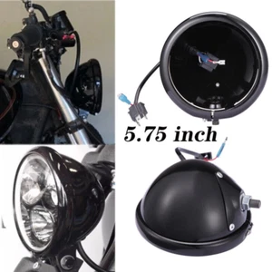 5.75" LED Headlight Housing Bucket Bracket For Yamaha V-Star XVS 650 950 1100 - Picture 1 of 12