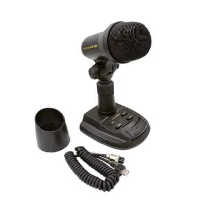Yaesu M100 Mikrofon Dynamische Elektret Tastatur Desktop Base Advance Mikrofone - Bild 1 von 4