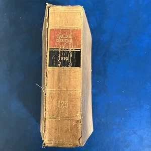 Racing Calendar, 1912 Races Past Antique Hockey Horse Racing Book, B197 - Picture 1 of 6