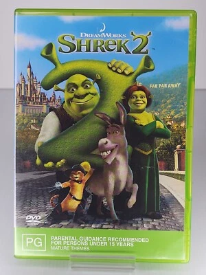Shrek 2 DVD - Antonio Banderas Cameron Diaz Eddie Murphy Mike Myers - Image 1 of 2