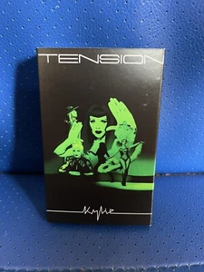 LIMITED EDITION KYLIE MINOGUE TENSION CASSETTE SINGLE WITH EXTENDED MIX IN HAND - Picture 1 of 4