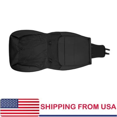 Juego completo de funda de asiento de coche de cuero PU de 5 asientos protector trasero delantero NUEVO Foto 1 de 4