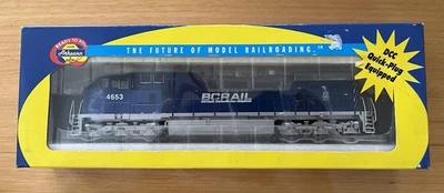 NEW Athearn BC Rail Dash 9-44CW Model Locomotive 80883 - image 1 of 2