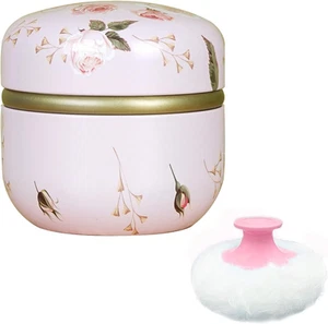 Qopoto Body Powder Puff and Container for Dusting Powder, Women Powder Puff a... - Picture 1 of 22